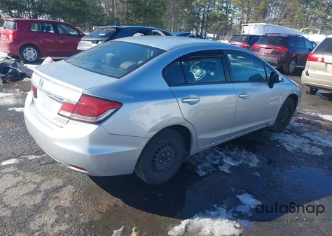 2013 Honda Civic Lx из США, поврежденный, VIN 2HGFB2F50DH581053